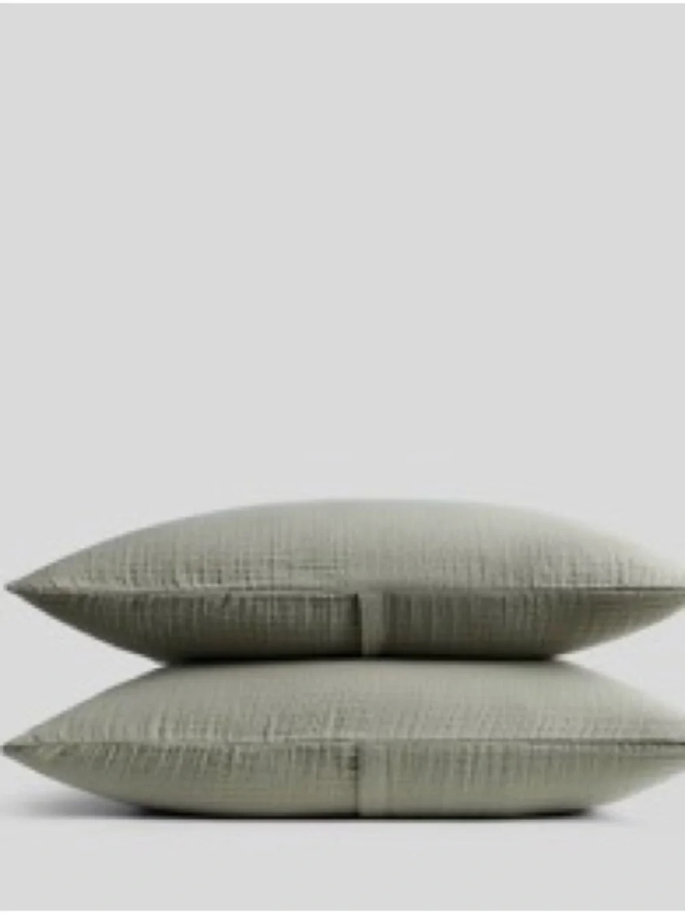 Parachute cloud Gauze Quilt Set in Moss-Queen sized